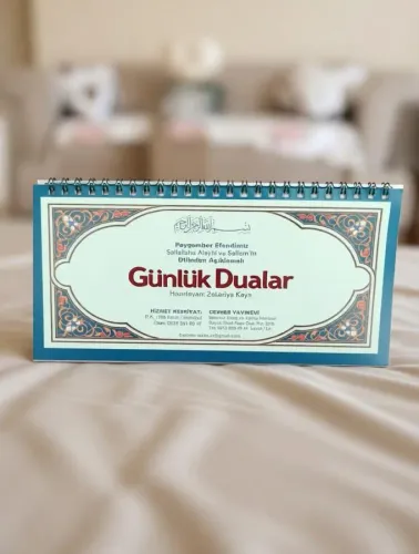 Masa Üstü Takvim Dua