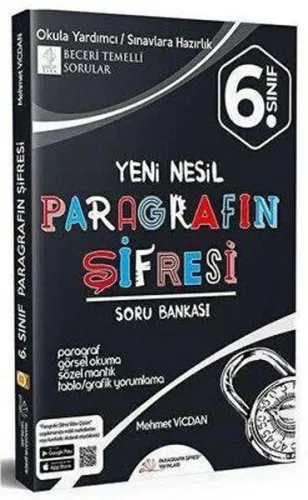 Paragrafın Şifresi Yayınları 6. Sınıf Paragrafın Şifresi Soru Bankası