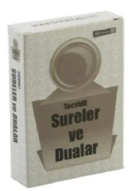 Tecvidli Sureler ve Dualar Ezber Kartı