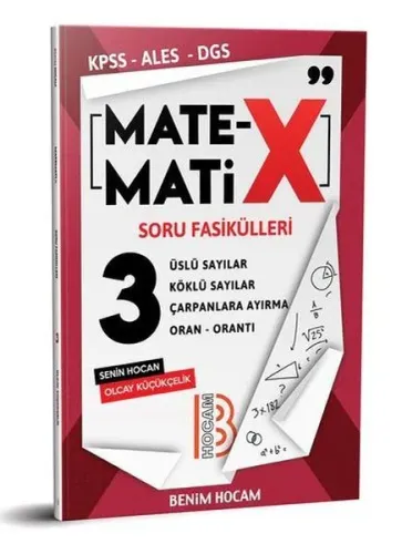 2020 KPSS ALES DGS TYT Matematix Soru Fasikülleri-3 Benim Hocam Yayınları