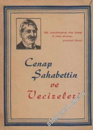 Cenap Şahabettin ve Vecizeleri -        1959