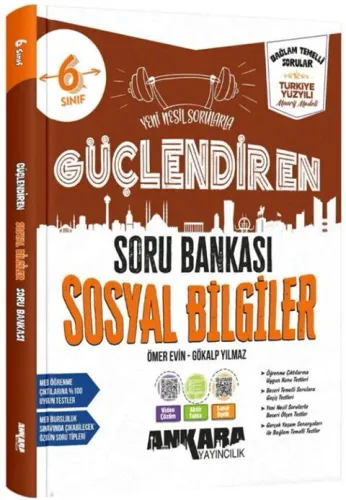 Ankara Yayıncılık 6. Sınıf Sosyal Bilgiler Güçlendiren Soru Bankası