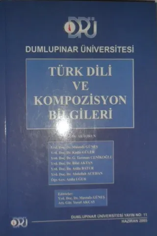Türk Dili ve Kompozisyon Bilgileri