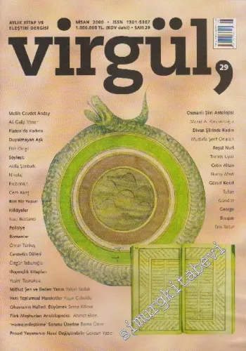 Virgül Aylık Kitap ve Eleştiri Dergisi - Sayı: 29      Nisan