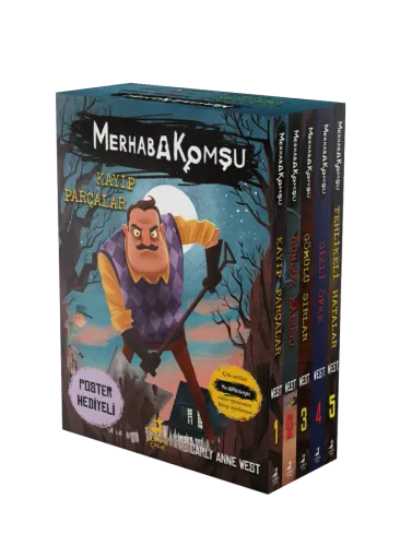 Merhaba Komşu 5 Kitaplık Kutulu Set