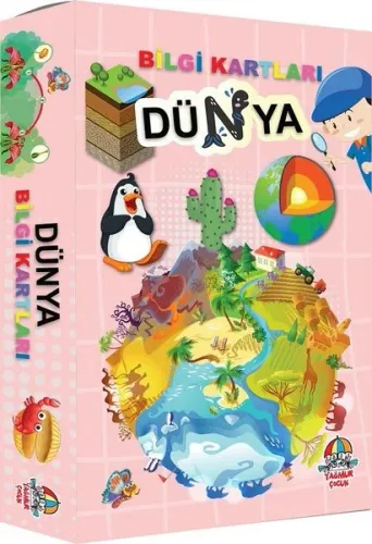Dünya - Bilgi Kartları Yağmur Çocuk 9786052185674