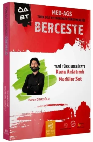 Berceste Akademi 2025 MEB AGS ÖABT Yeni Türk Edebiyatı Konu Anlatımlı