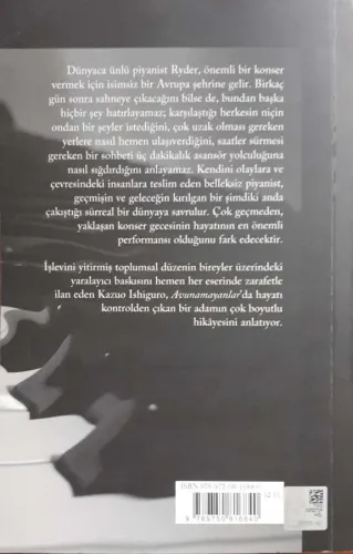Avunamayanlar Kazuo Ishiguro Yapı Kredi Yayınları