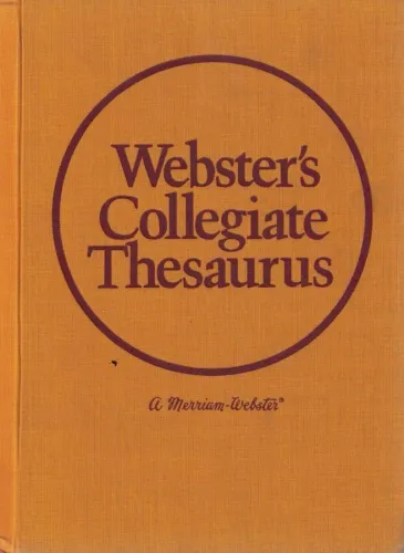 Webster's Collegiate Thesaurus