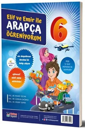 Elif ve Emir İle Arapça Öğreniyorum 6. Sınıf; Eğlenceli Akıllı Tahta A