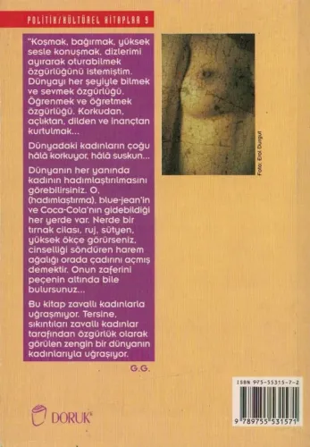 Cinselliği Biten Kadın Germaine Greer Doruk %55 indirimli
