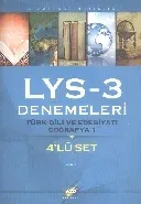 FDD LYS-3 Denemeleri Türk Dili ve Edebiyatı-Coğrafya 1 4'lü Set Komisy