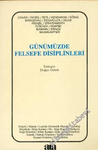 Günümüzde Felsefe Disiplinleri -        1990