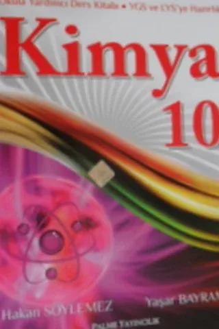 10. Sınıf Kimya Soru kitabı