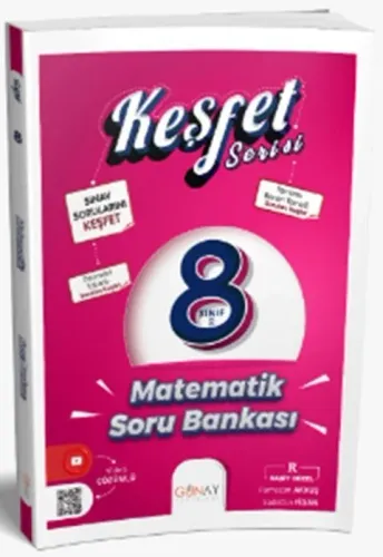 Günay Yayınları 8. Sınıf Keşfet Plus Serisi Matematik Soru Bankası