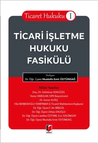 Ticari İşletme Hukuku Fasikülü