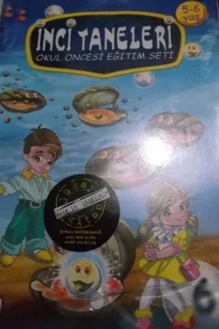 İnci Taneleri Okul Öncesi Eğitim Seti 5-6 Yaş