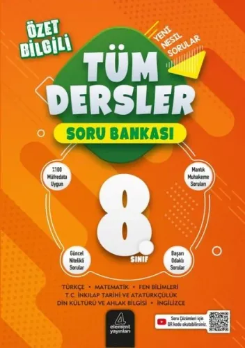 8 Sınıf Tüm Dersler Soru Bankası