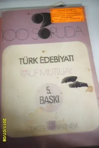 100 Soruda Türk Edebiyatı