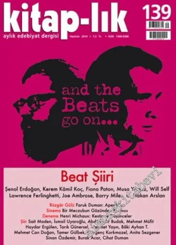 Kitap-lık: İki Aylık Edebiyat Dergisi  :  Beat Şiiri - Sayı: : 139      Haziran 2010