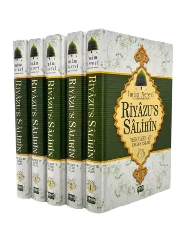 Riyazus Salihin Tercümesi ve Kelime Anlamı 5 Cilt Takım