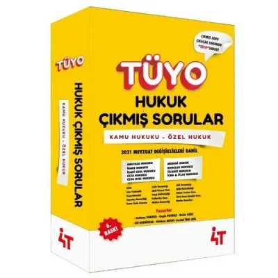 Hukuk Çıkmış Sorular Kamu Hukuku - Özel Hukuk