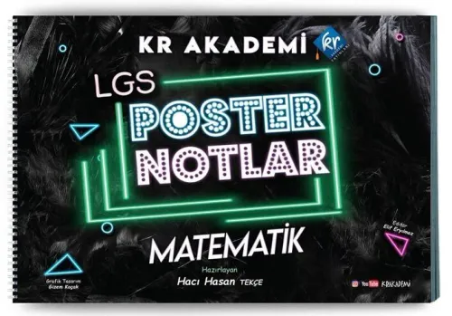 KR Akademi 8. Sınıf LGS Matematik Poster Notlar