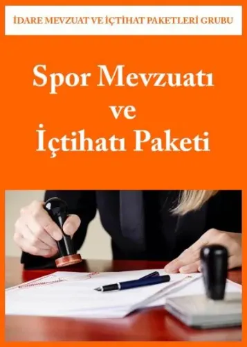 Spor Mevzuatı ve İçtihatı Paketi