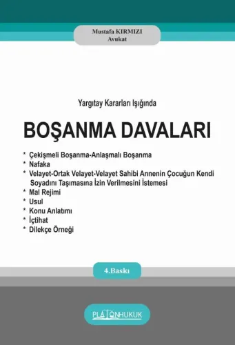 BOŞANMA DAVALARI 4.Baskı