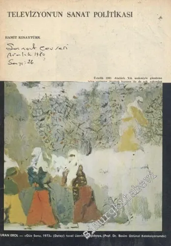 Sanat Çevresi Aylık Sanat Dergisi Aralık 1980; Sayı: 26    - Aralık 1980; Sayı: 26