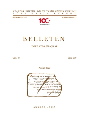 Belleten 310.Sayı