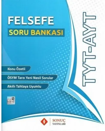 Sonuç Yayınları TYT AYT Felsefe Soru Bankası
