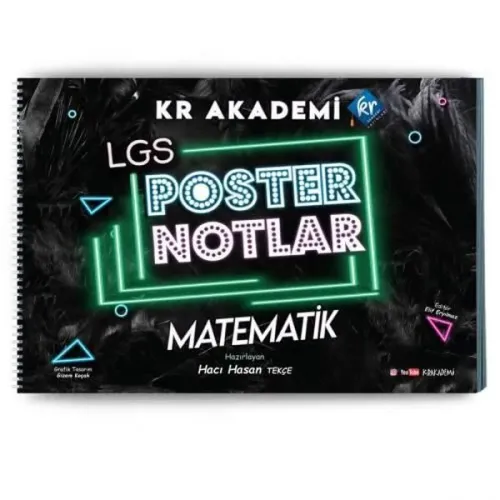 KR Akademi Yayınları LGS Matematik Poster Notları