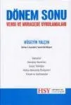 Dönem Sonu Vergi ve Muhasebe Uygulamaları