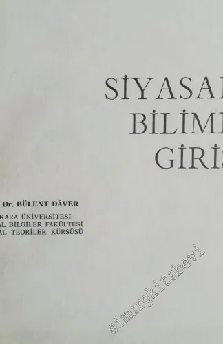 Siyasal Bilime Giriş -        1968