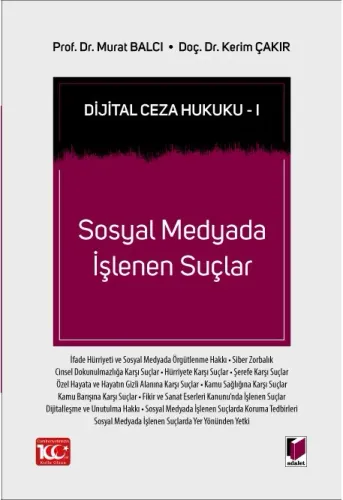 Sosyal Medyada İşlenen Suçlar
