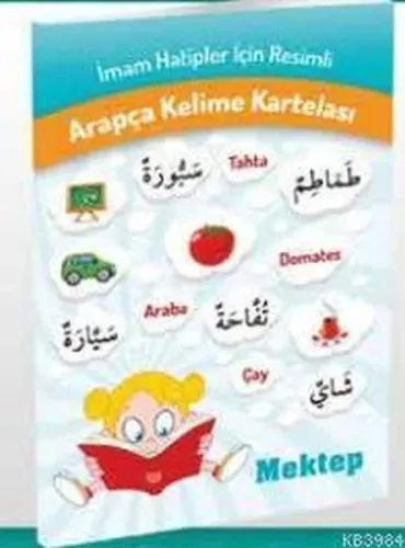 Arapça Kelime Kartelası | benlikitap.com