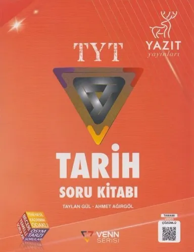 Yazıt Yayınları TYT Tarih Soru Kitabı Venn Serisi
