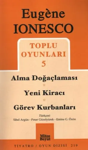 Eugene Ionesco Toplu Oyunları-5: Alma Doğaçlaması-Yeni Kiracı-Görev Ku