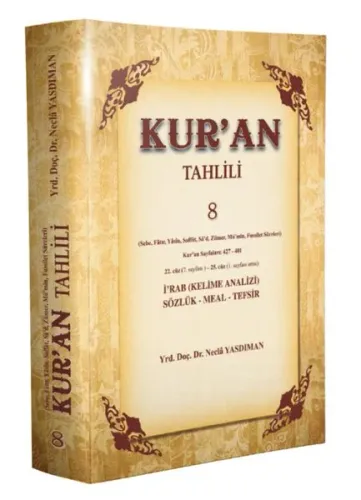 Kuran Tahlili 8. Cilt Necla Yasdıman
