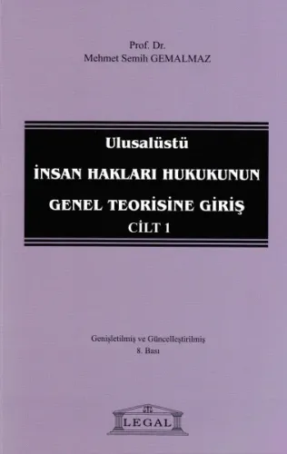 Ulusalüstü İnsan Hakları Hukukunun Genel Teorisine Giriş Cilt 1