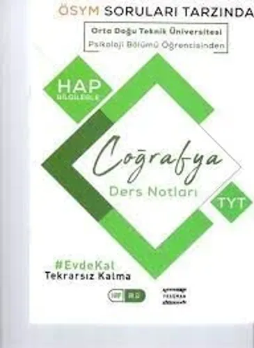 Coğrafya Ders Noptları