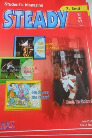 Steady / Student's & Activity Magazine Sayı 1 (7.Sınıf)