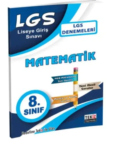 Tekiz 8. Sınıf LGS Matematik Denemeleri-YENİ