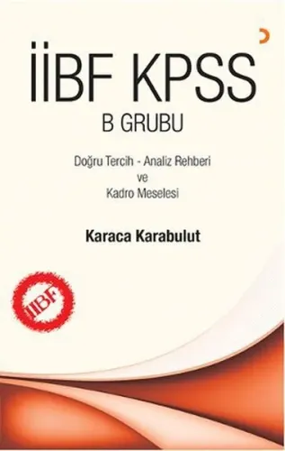 İİBF KPSS B Grubu
