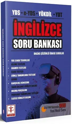 YDS e-YDS YÖKDİL YDT İngilizce Soru Bankası