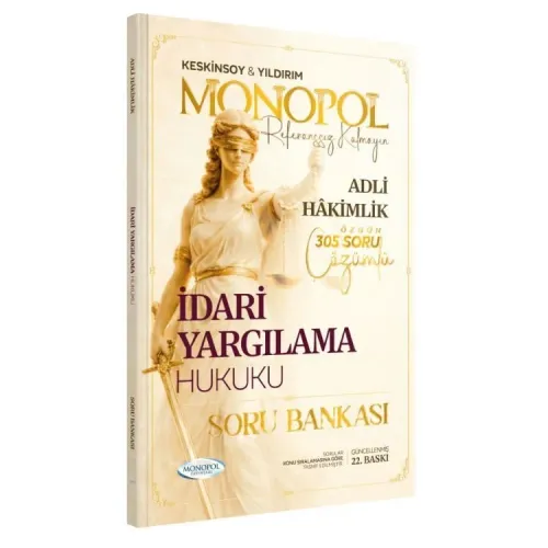 Adli Hakimlik İdari Yargılama Hukuku Soru Bankası