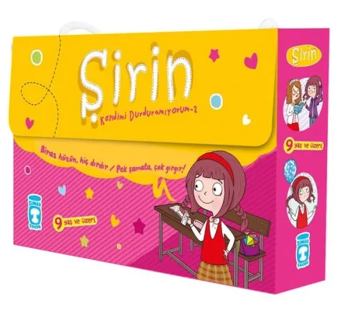 Şirin Kendimi Durduramıyorum 2 Seti-5 Kitap Takım Kutulu Timaş Çocuk 9786050831443