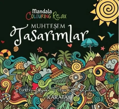 Mandala Clouring Relax Muhteşem Tasarımlar