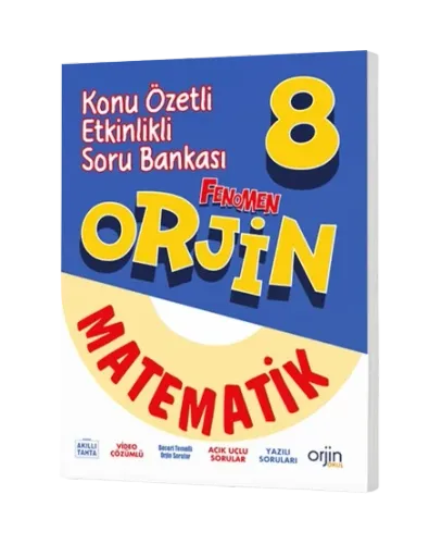 ORJİN 8. SINIF MATEMATİK KONU ÖZETLİ ETKİNLİKLİ  SORU BANKASI